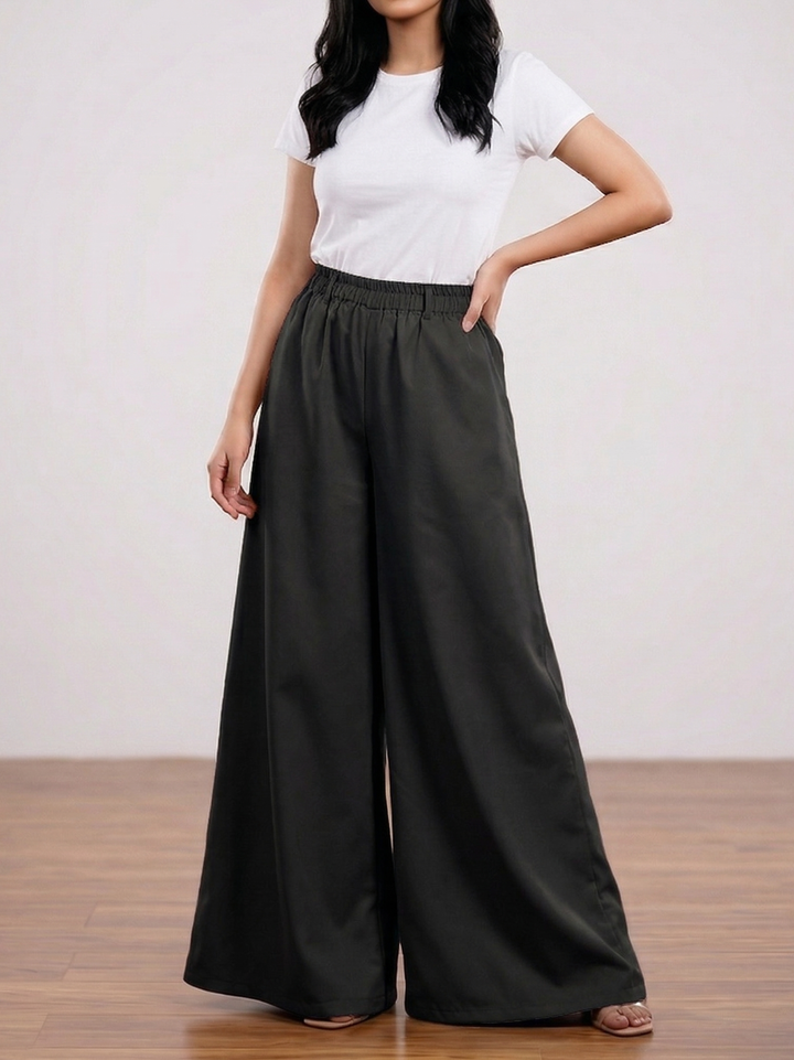 The Integral Skirt Pant - Black
