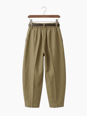 Balloon Pleated Pant - Lichen - The BNW Studio