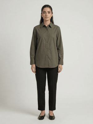The Architectural Tie - Waist Shirt - The BNW Studio