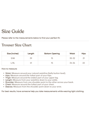 The Elowen Trouser - The BNW Studio