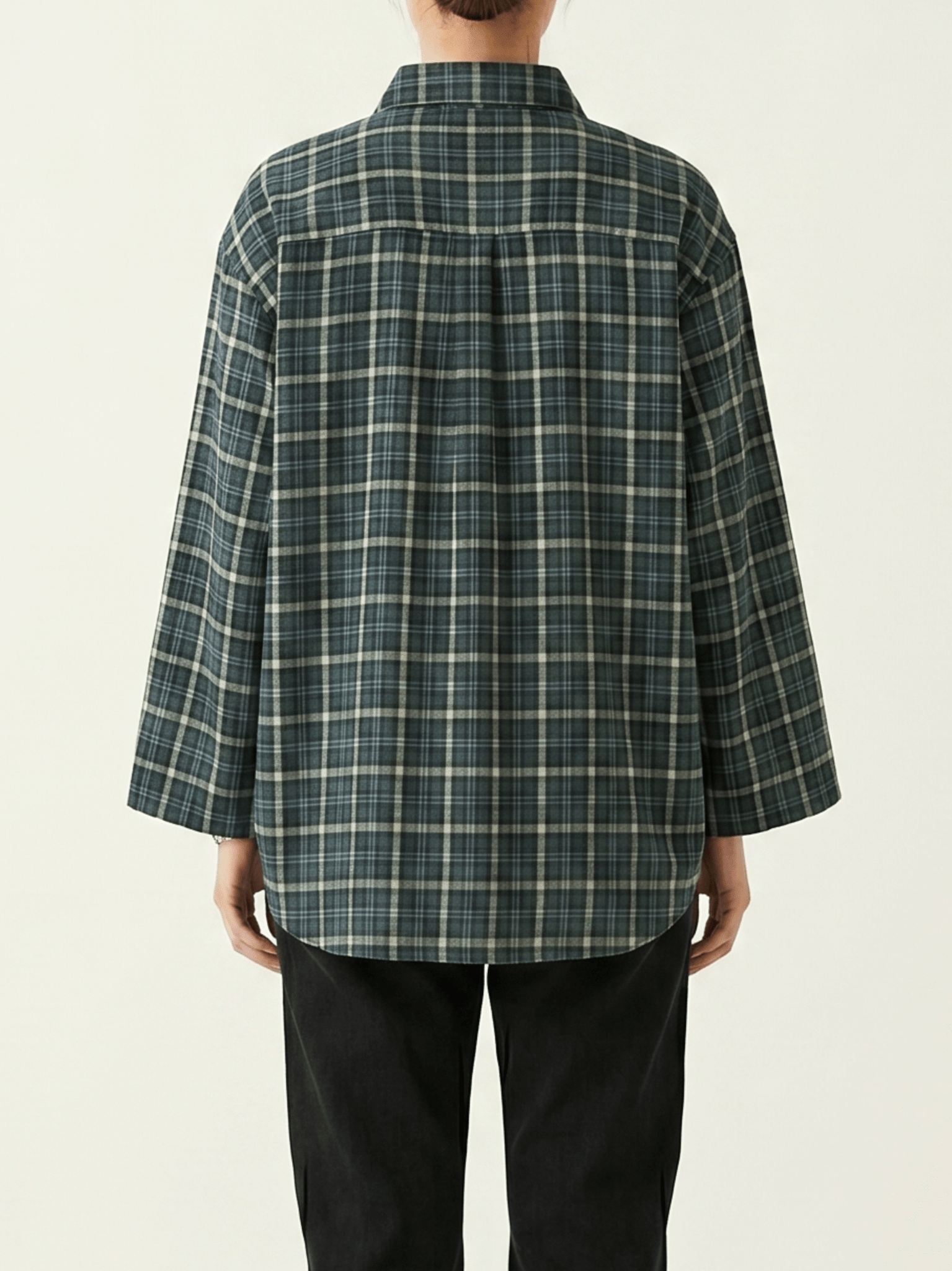 The Grid Boxy Shirt - The BNW Studio