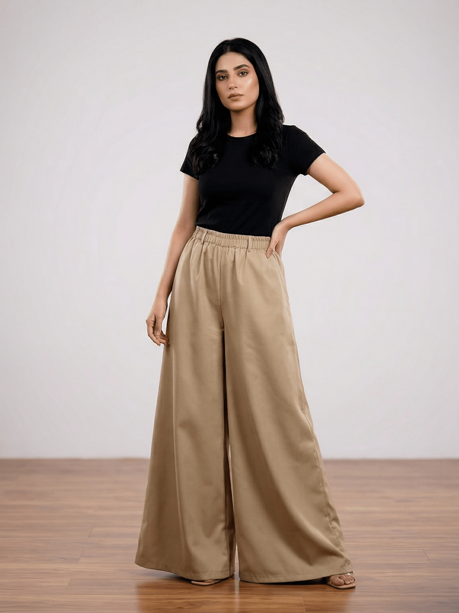 The Integral Skirt Pant - Lichen - The BNW Studio